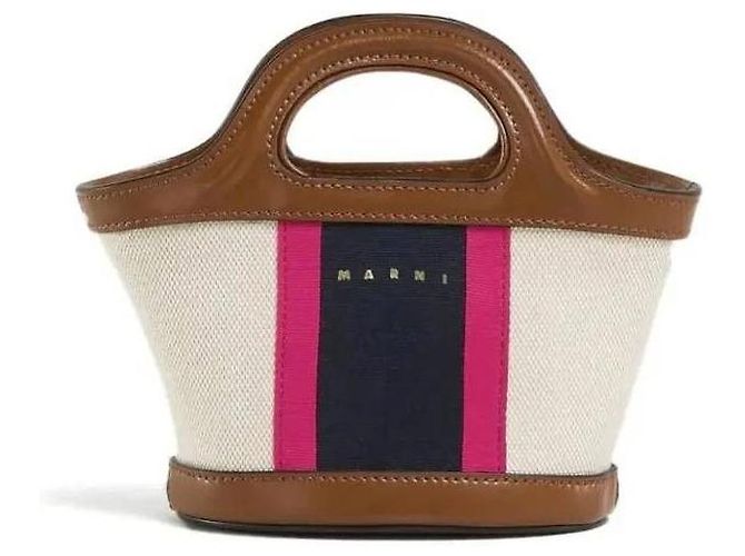 Marni Borsa Tote Micro Tropicana Tropicalia Multicolore
