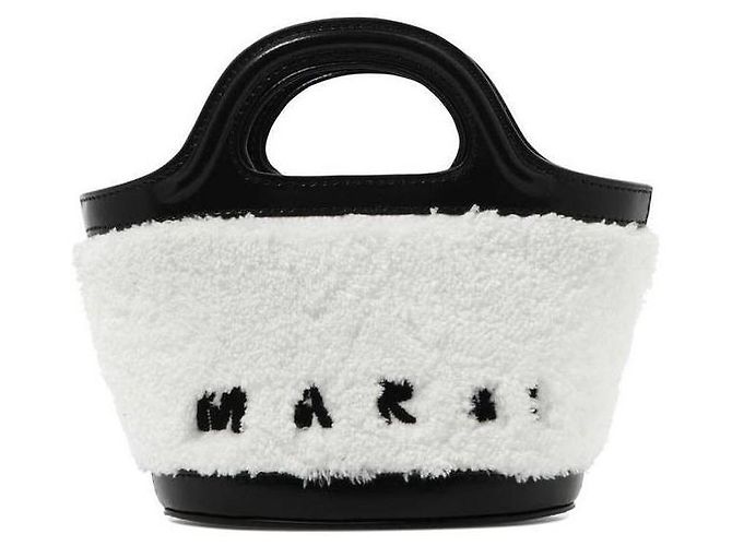 Marni Micro bolsa Tropicalia Branco