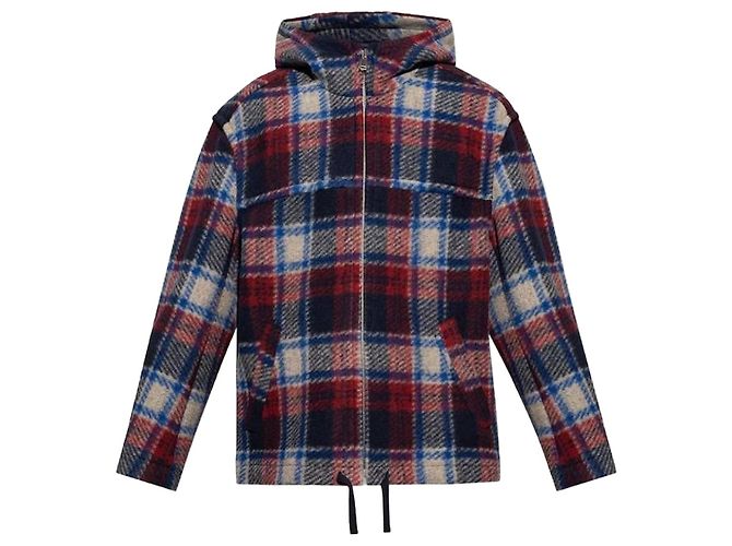 Isabel Marant Giacca con cappuccio BURD Multicolore
