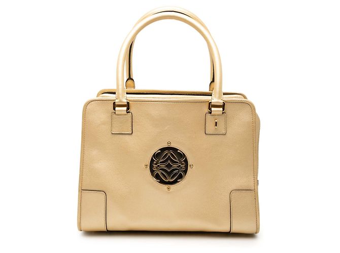 LOEWE Amazona 32 em pele de cabra dourada Dourado