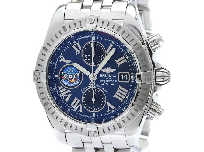 Breitling Chronomat Evolution Blue Impulse Men's Watch A13356