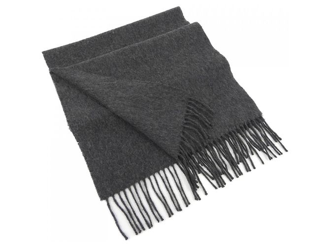 Écharpe en cachemire Hermès en gris Marron