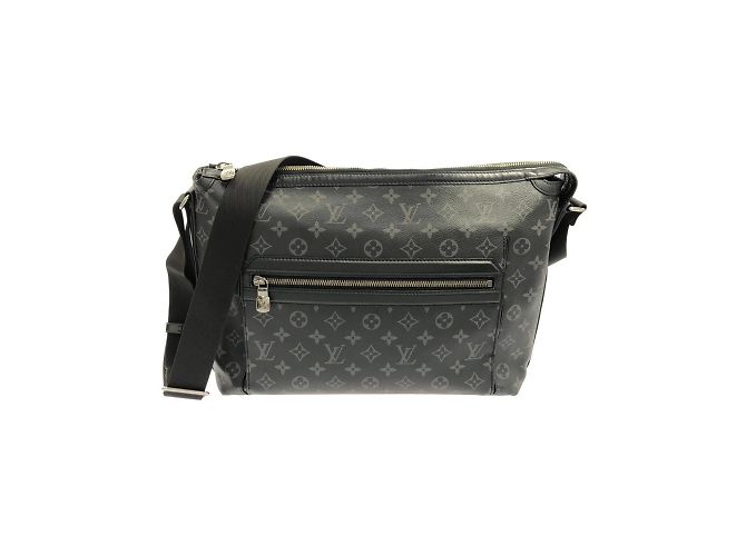 Borsa a Spalla Louis Vuitton Monogram Eclipse Odyssey MM M44224 Nero