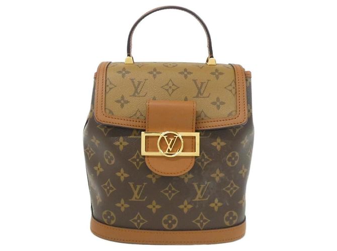 Louis Vuitton Monogram Dauphine Backpack Brown