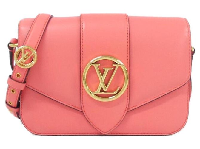 Bolsa de Ombro Louis Vuitton LV Pont Neuf M55949 Rosa