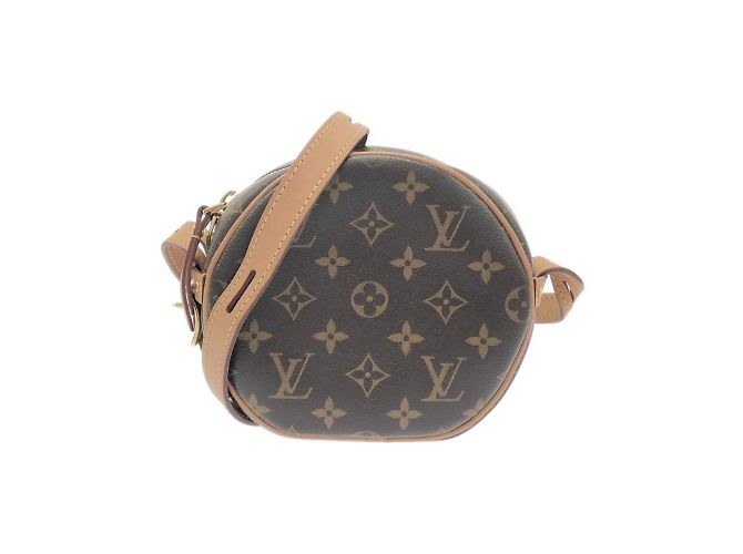 Borsa a Spalla Louis Vuitton Monogram Boite Chapeau Souple PM M45149 Marrone