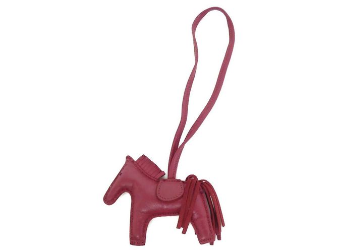 Charm per borsa Rodeo PM di Hermès Rosso