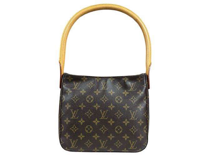 Sac à main épaule Monogram Looping MM de Louis Vuitton Marron