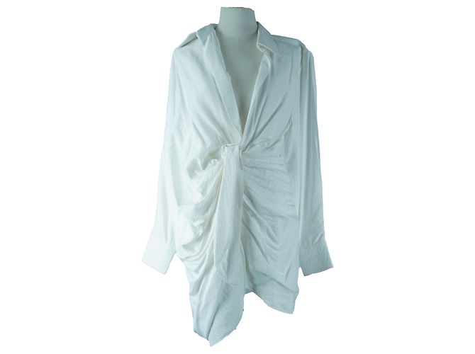Vestido Sash Bahia Blanco Jacquemus