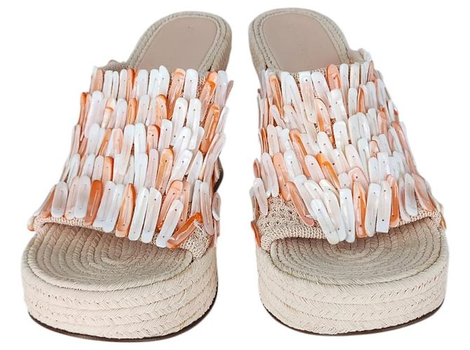 Sandali Bottega Veneta Seashell Rosa Chiaro