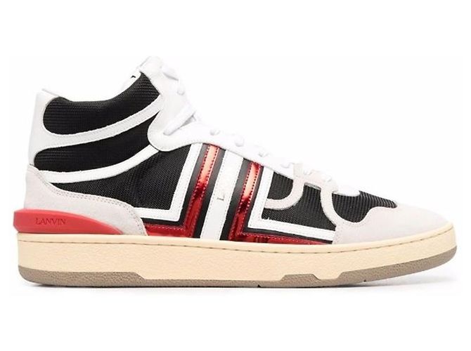 Lanvin Clay High-Top Sneakers