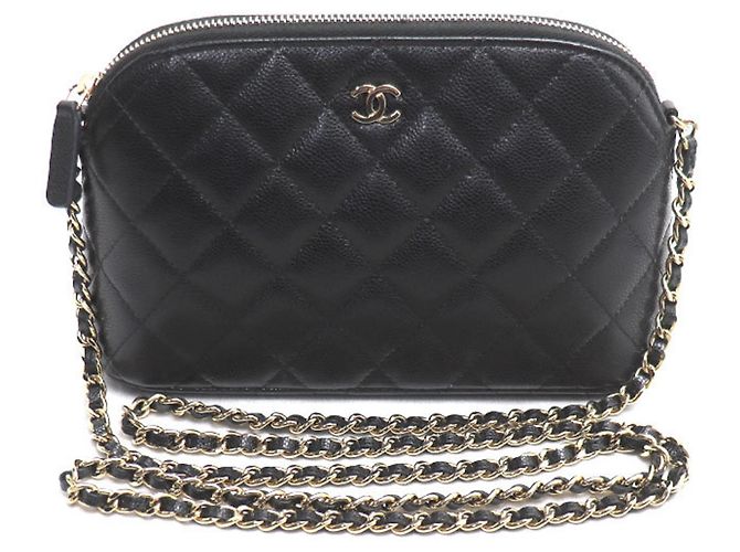 Classique Sac à épaule Matelassé Chanel Noir