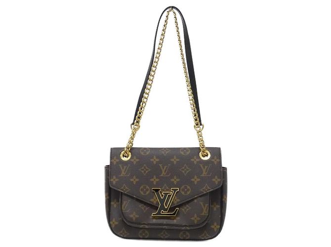 Bolsa de ombro Monogram Passy da Louis Vuitton Marrom