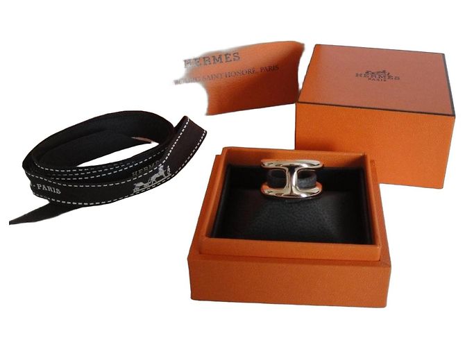 Hermès Anel HERMES Osmose em Ouro Rosa 750/1000