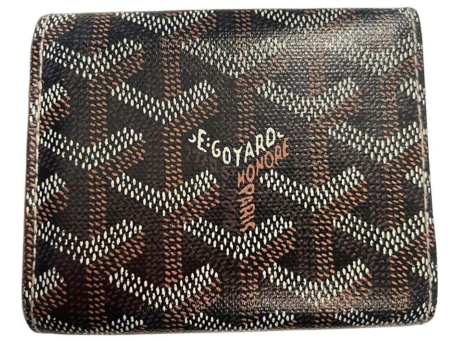 Cartera Goyard Marigny Negra de Cuero Negro