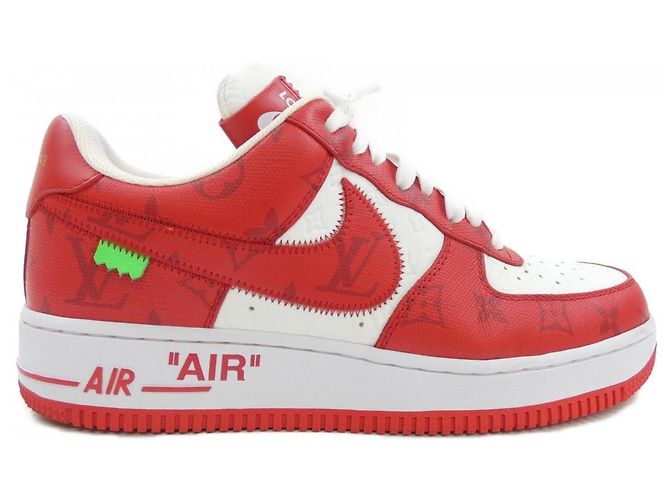 Louis Vuitton Sneaker Weiß Rot