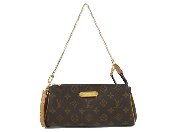 Borsa a Spalla Eva Monogramma Louis Vuitton Marrone