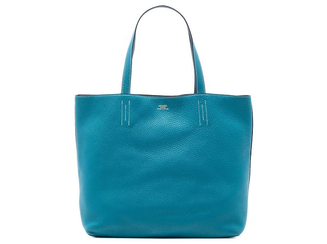 Hermès Clemence Double Sens 36 Bleu