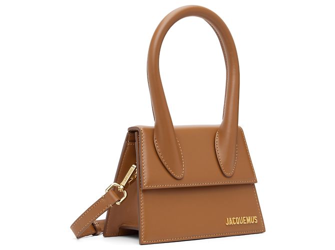 Jacquemus Le Chiquito Mini Leather Mini Brown