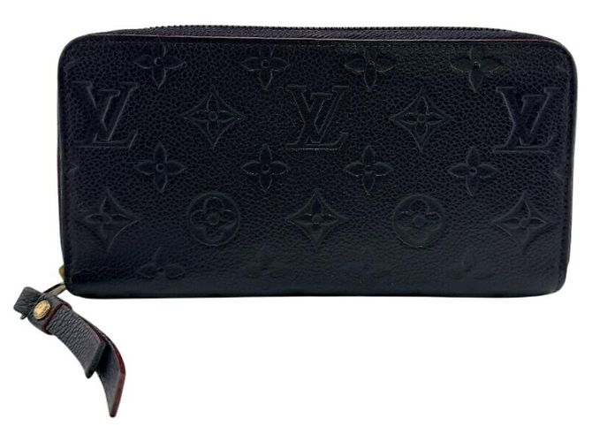 Cartera Zippy Louis Vuitton en azul marino
