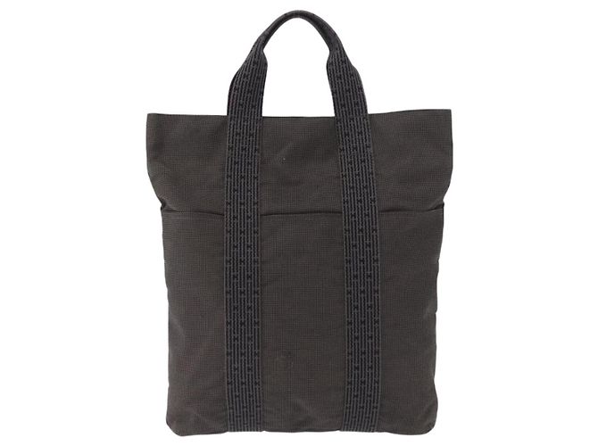 Hermès Hermes Fourre-tout Herline Canvas Brown