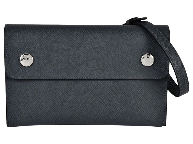 Borsa a Spalla Nap to Go Hermès Blu chiaro Blu scuro