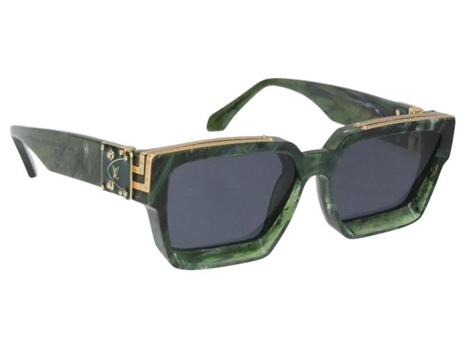 Gafas de sol Millionaire LOUIS VUITTON de plástico verde Z1167E LV Auth 165909SM