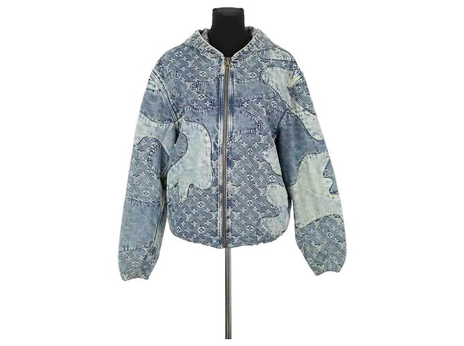 Louis Vuitton Giacca in cotone blu