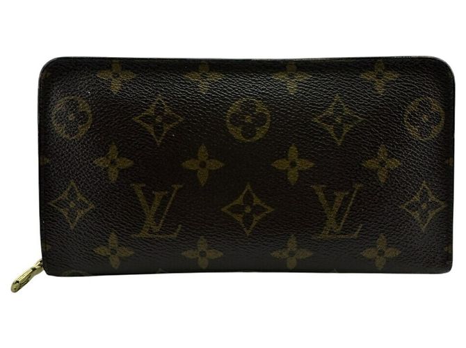 Louis Vuitton Monogram Lang Wallet Braun Monogramm
