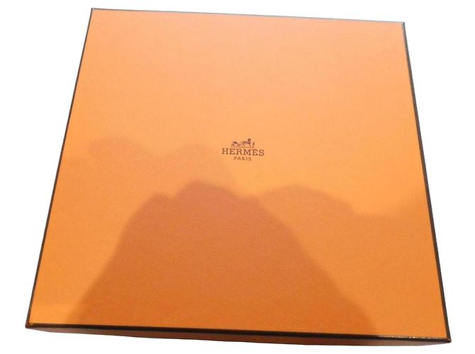 Caixa Hermès para bolsa Hermès modelo mini-Kelly 2 número 68 Laranja