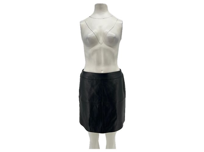 Eric Bompard Lederrock Schwarz