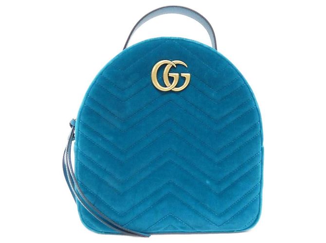 Gucci GG Marmont Velour Backpack