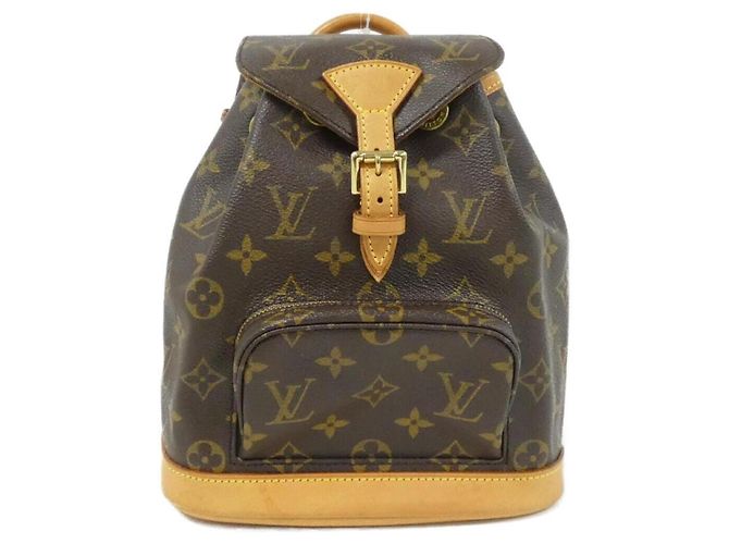 Louis Vuitton Monogram Mini Montsouris Backpack Brown