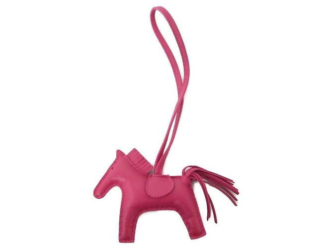 Charm per borsa accessorio Rodeo PM di Hermès Rosa 