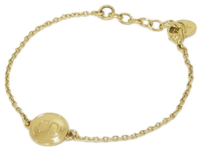 Gold Charm Armband Christian Dior Golden