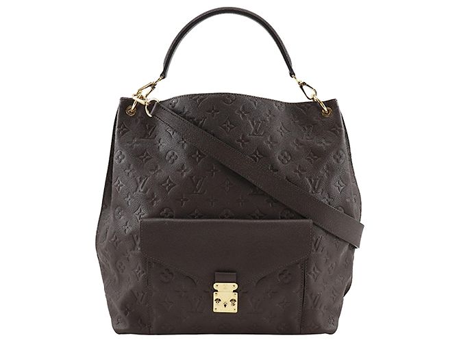 Hobo Metis Empreinte Monogram Marrone Louis Vuitton