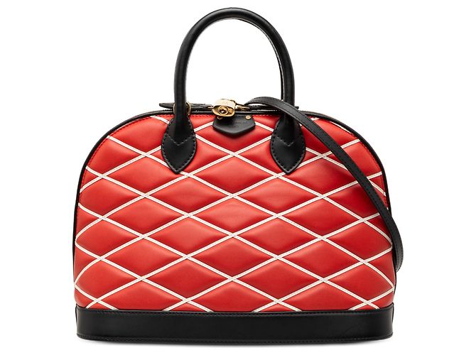 Louis Vuitton Alma Malletage PM Rouge