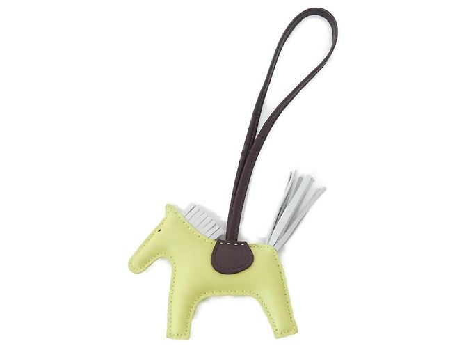 Rodeo PM Handtaschenanhänger von Hermès Gelb