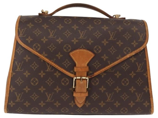 Louis Vuitton Beverly Briefcase Monogram Canvas GM Brown