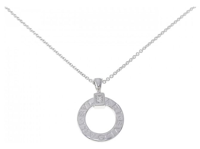Bulgari Collar Péndulo de Diamante en Oro Blanco de 18K Bvlgari