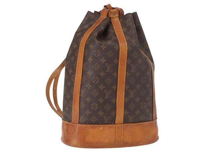 Louis Vuitton Randonnee Backpack Monogram Canvas GM Brown