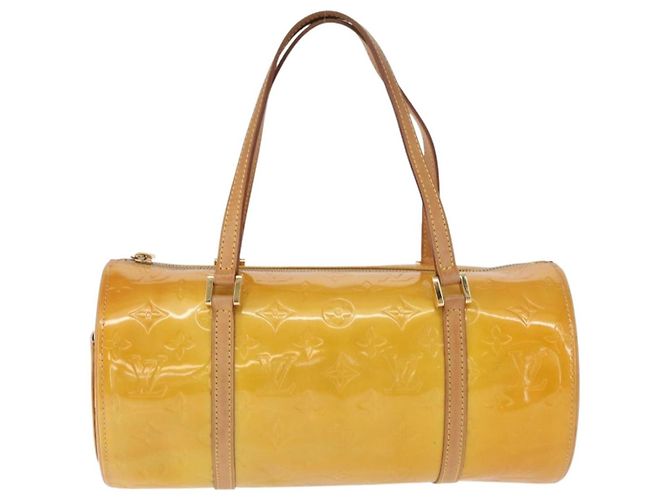 Louis Vuitton Bedford Handtasche Monogram Vernis Gelb