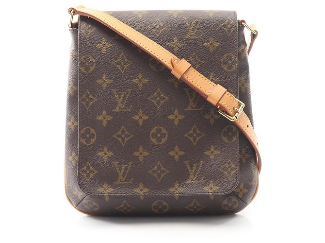 Borsa a Spalla Musette Salsa Louis Vuitton Marrone