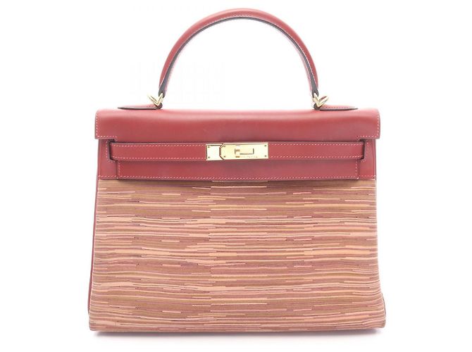 Bolsa Hermès Kelly 32 Bordeaux