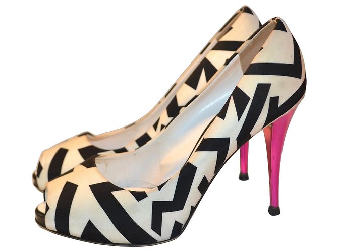 Giuseppe Zanotti Mules Cloth Size 38 IT Multiple colors