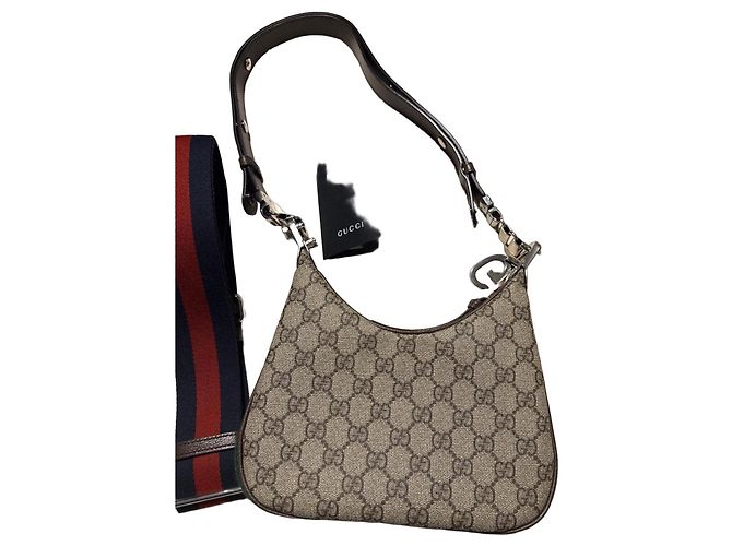 Borsa Gucci GG Supreme marrone in tela