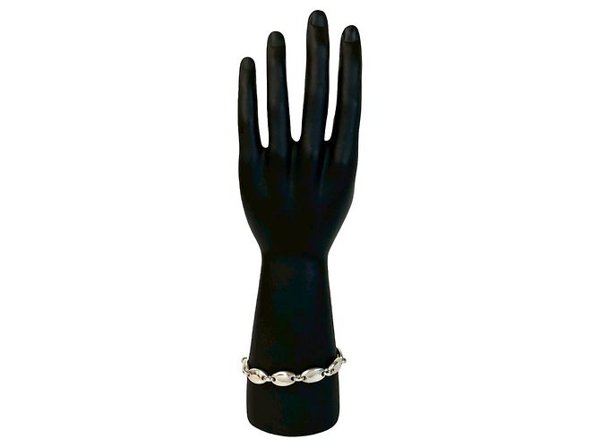 Bracciale Charm Pebble in Argento Sterling di Tiffany & Co.