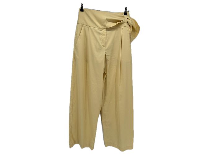 Iro Gelbe Hose mit Gürteldetail