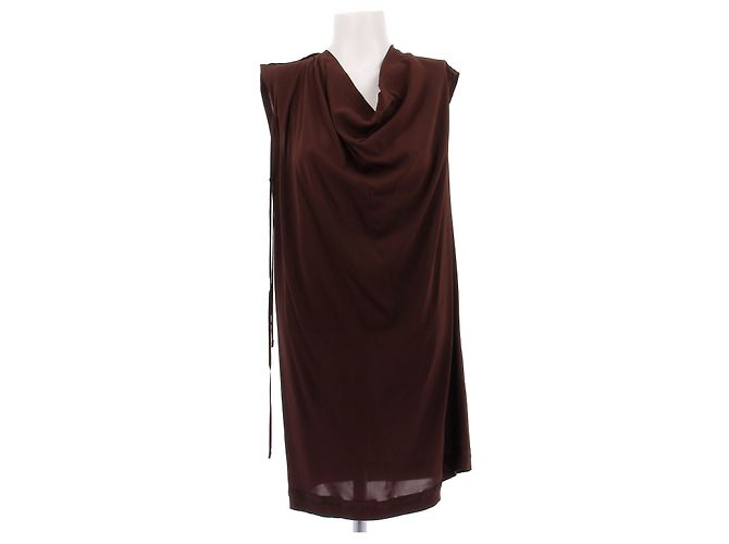 Jean Paul Gaultier Blouse sans manche marron