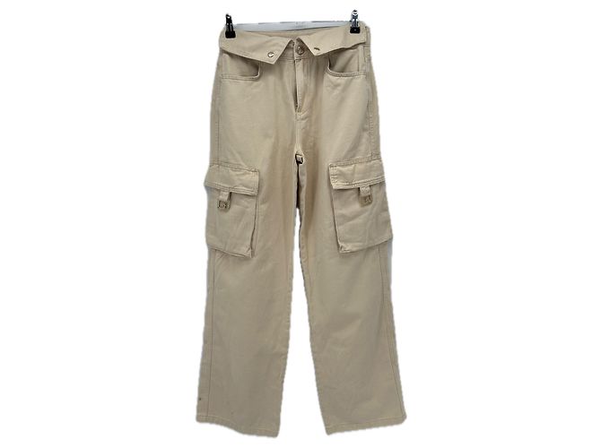 Liu.Jo Cargo Jeans Beige